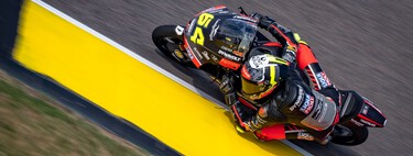 ¡Repóker! David Muñoz derrota a José Antonio Rueda para liderar el festival español en Moto3 en Sachsenring 