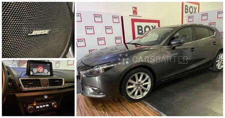 Un compacto deportivo bien equipado tecnológicamente y con pocos kilómetros en este Mazda3 por menos de 17.000 euros