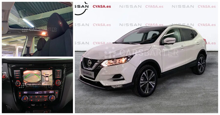Este Nissan Qashqai es un SUV muy equipado tecnológicamente, con solo un año por 24.500 euros