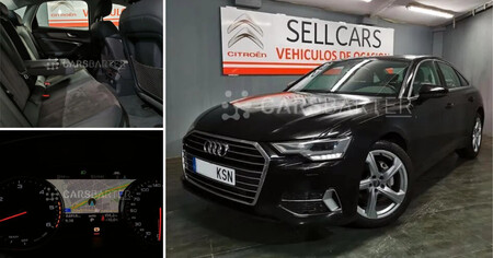 Si quieres una berlina grande con etiqueta ECO, este Audi A6 con 84.000 km cuesta menos de 37.000 euros