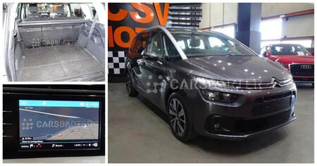 Un coche familiar en el que caben siete personas cómodamente es este Citröen Grand C4 Picasso con descuento