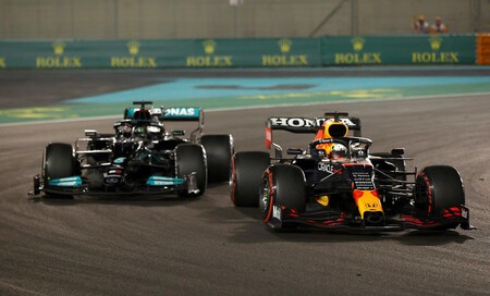 Verstappen Hamilton Abu Dabi F1 2021